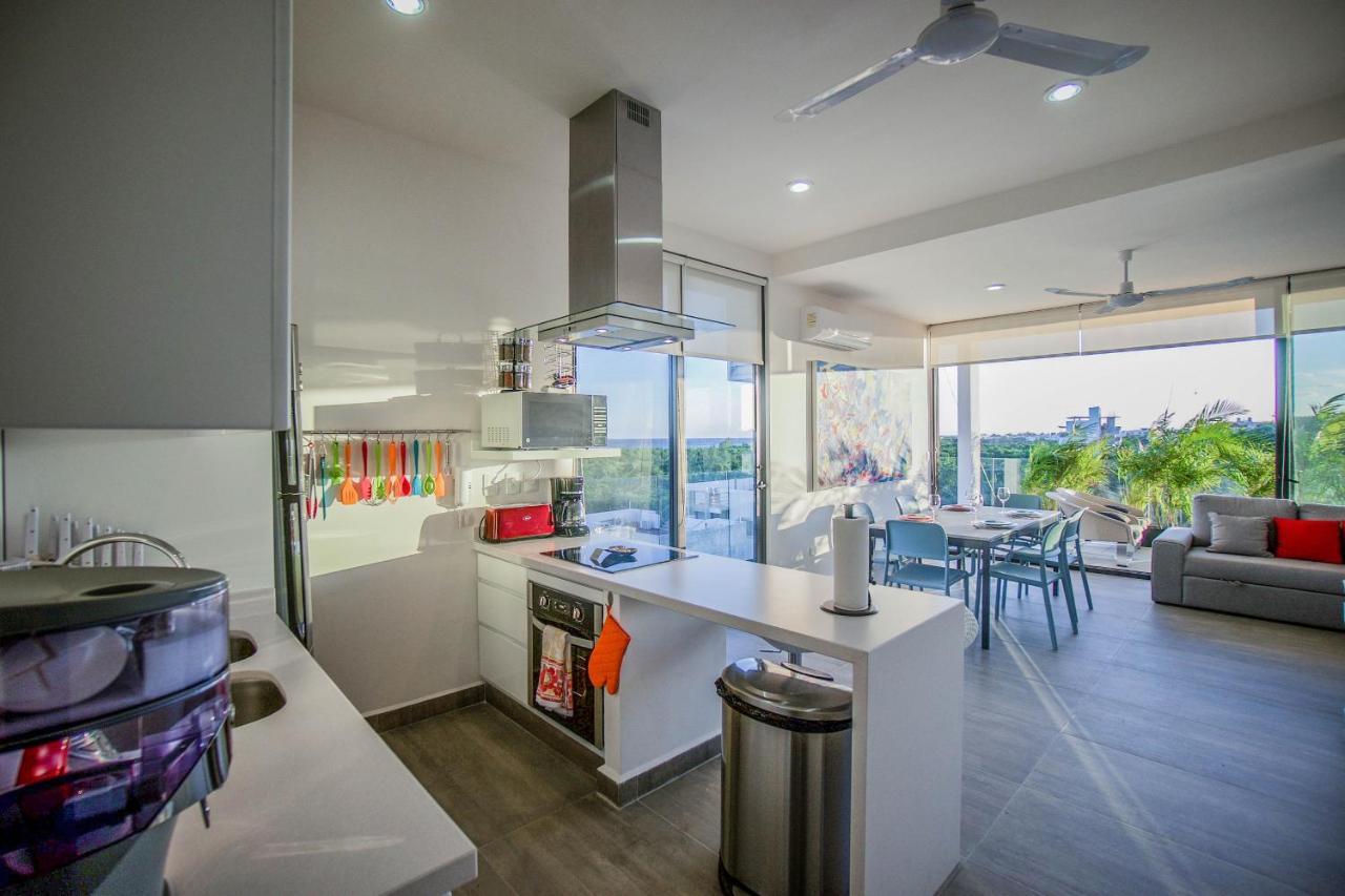 Family Apartments Near Beach Polo88 Playa del Carmen Ngoại thất bức ảnh